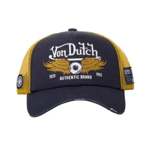 Gorra VON DUTCH CREW14 - Blue/Yellow