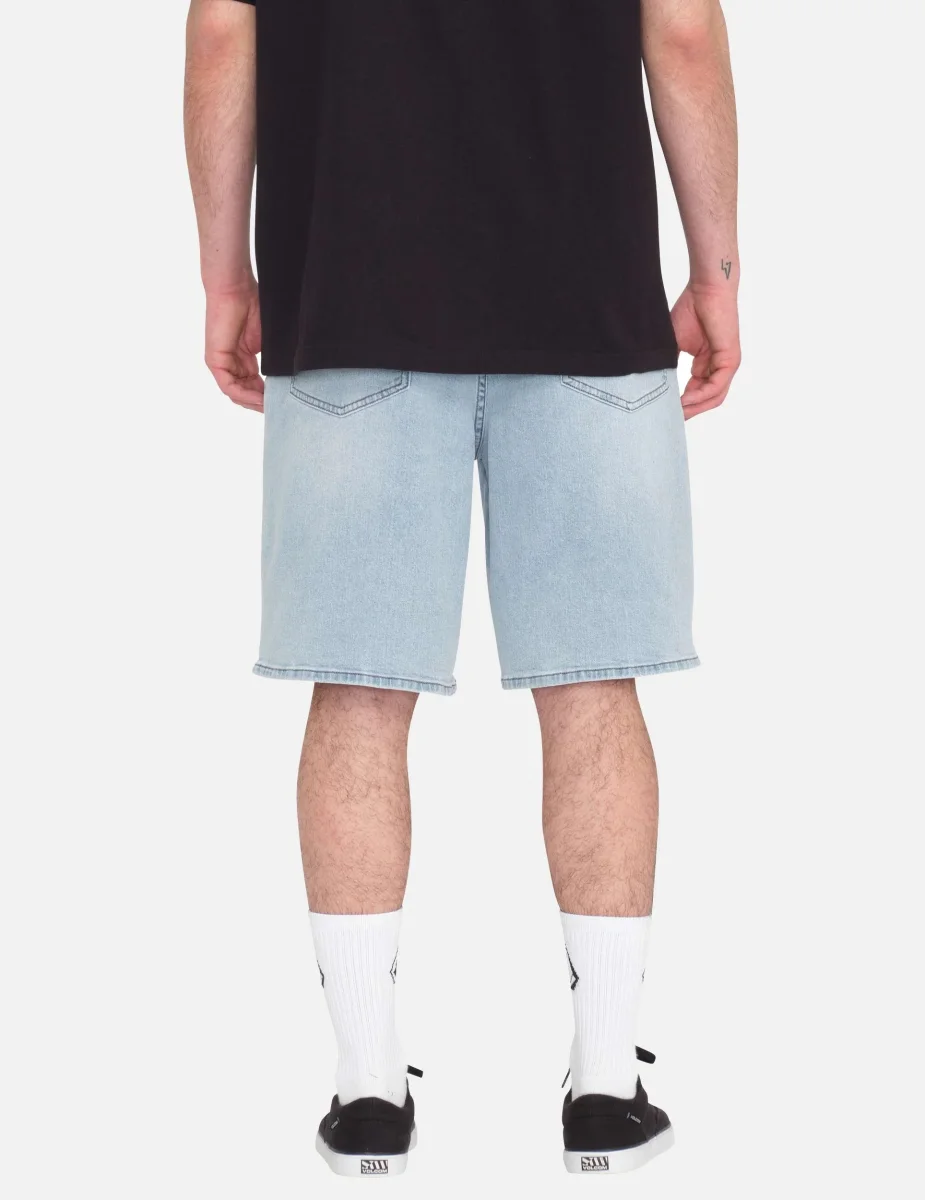 Bermuda VOLCOM BILLOW DENIM - Desert Dirt Indigo - Imagen 3