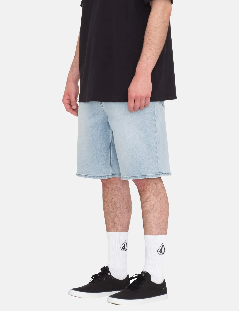 Bermuda VOLCOM BILLOW DENIM - Desert Dirt Indigo - Imagen 2