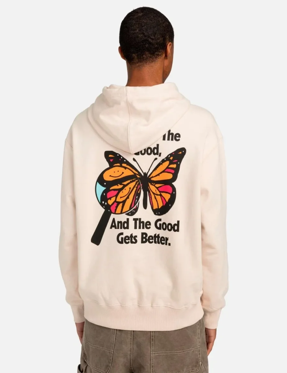 Sudadera Capucha GETS BETTER - Oat Milk