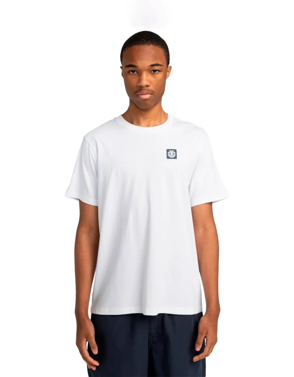 Camiseta ELEMENT JOINT TEXTURE - Optic White - Imagen 2