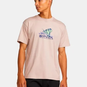 Camiseta RVCA NATURAL SCIENCE - Pale Mauve
