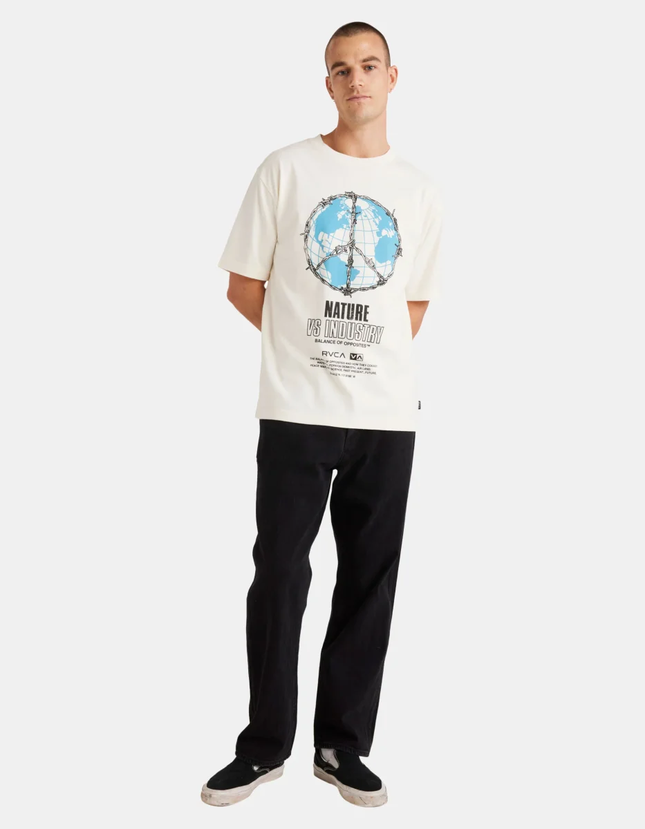 Camiseta RVCA GLOBAL RVCA - Natural - Imagen 6