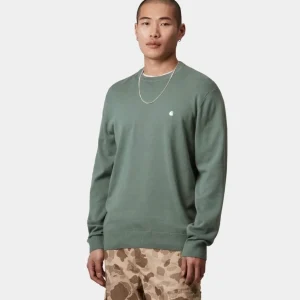 Jersey CARHARTT WIP MADISON - Silver Pine / White
