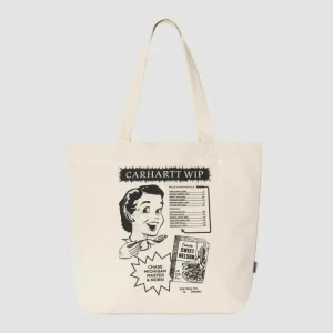 Bolso CARHARTT WIP CANVAS GRAPHIC TOTE - Natural