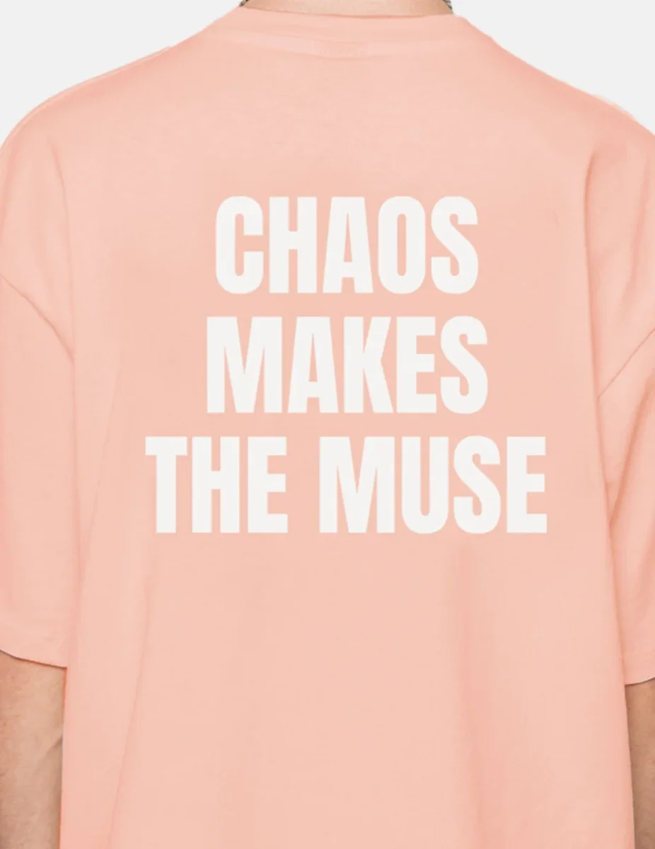 Camiseta KATOIKO WASHED CHAOS - Coral - Imagen 4