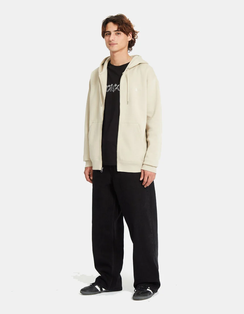 Sudadera Cap. Abierta VOLCOM SINGLE STONE - Light Khaki - Imagen 4