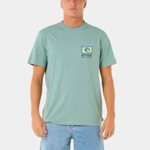 Camiseta RIP CURL RAW ENERGY TRAD - Blue Lagoon