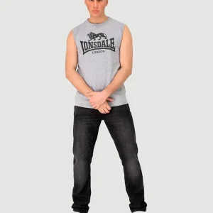 Camiseta Tirantes CLOPTON - Marl Grey/Black