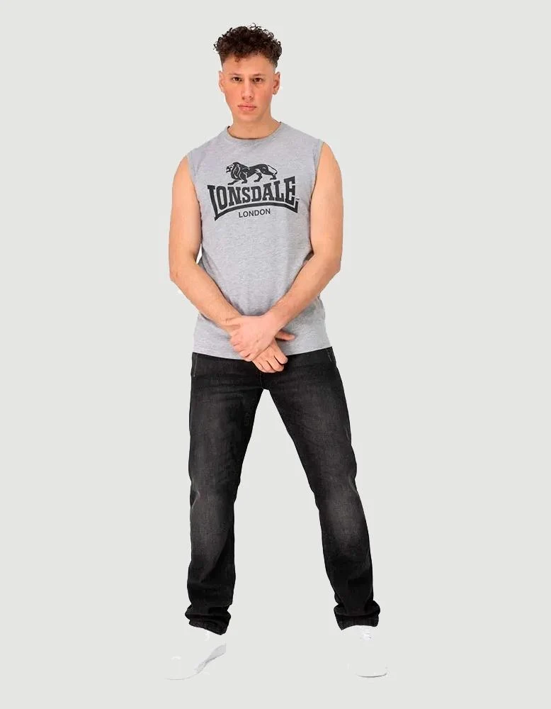 Camiseta Tirantes CLOPTON - Marl Grey/Black - Imagen 2
