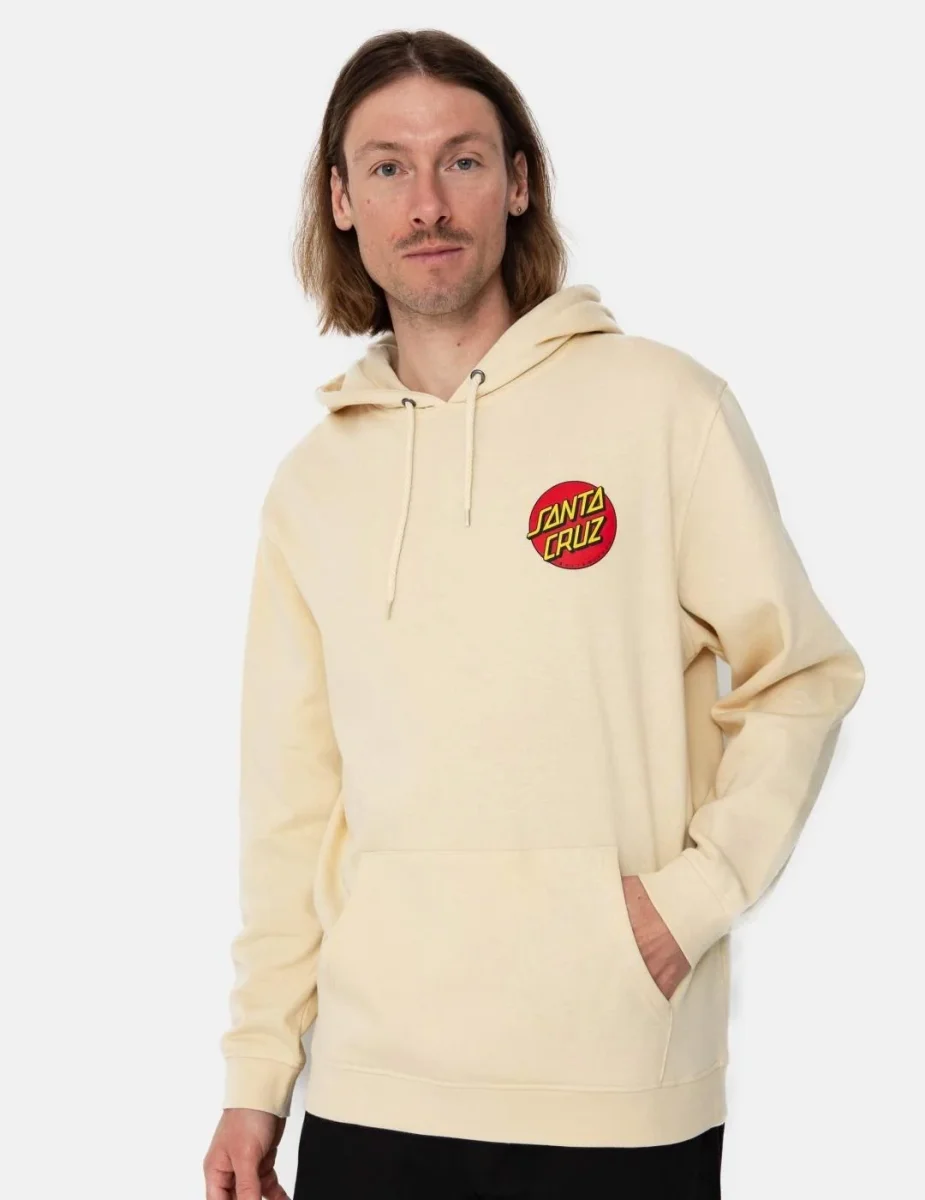 Sudadera Cap. SANTA CRUZ CLASSIC DOT CHEST - Blond Wood