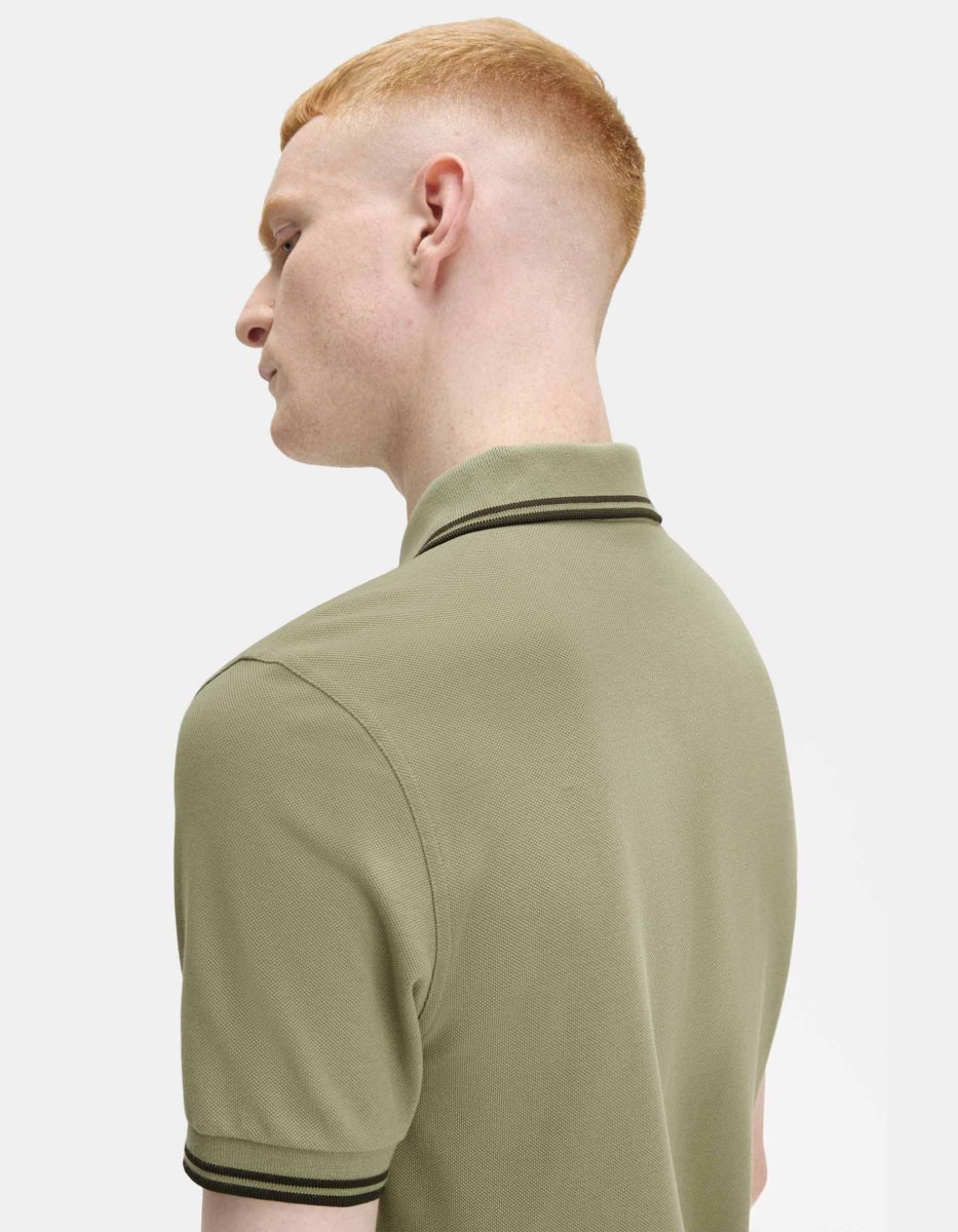 Polo FRED PERRY M3600 - Olive Mint - Imagen 5