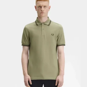 Polo FRED PERRY M3600 - Olive Mint