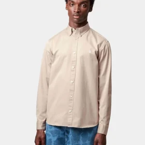 Camisa CARHARTT WIP MADISON - Fleur De Sel / Wax