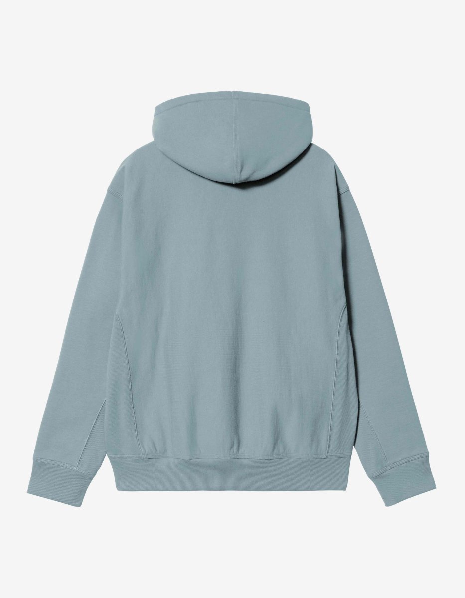 Sudadera Capucha CARHARTT WIP AMERICAN SCRIPT - Citadel - Imagen 6