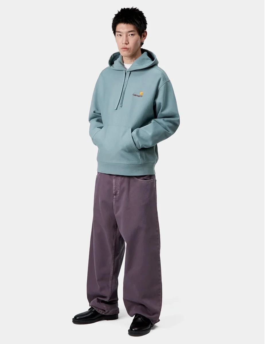 Sudadera Capucha CARHARTT WIP AMERICAN SCRIPT - Citadel - Imagen 4