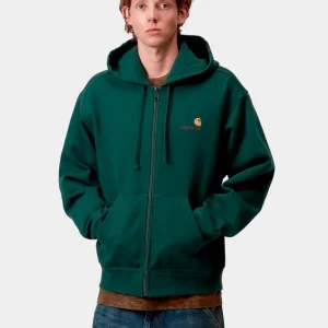 Sud. Cap. Abierta CARHARTT WIP AMERICAN SCRIPT - Dark Fir