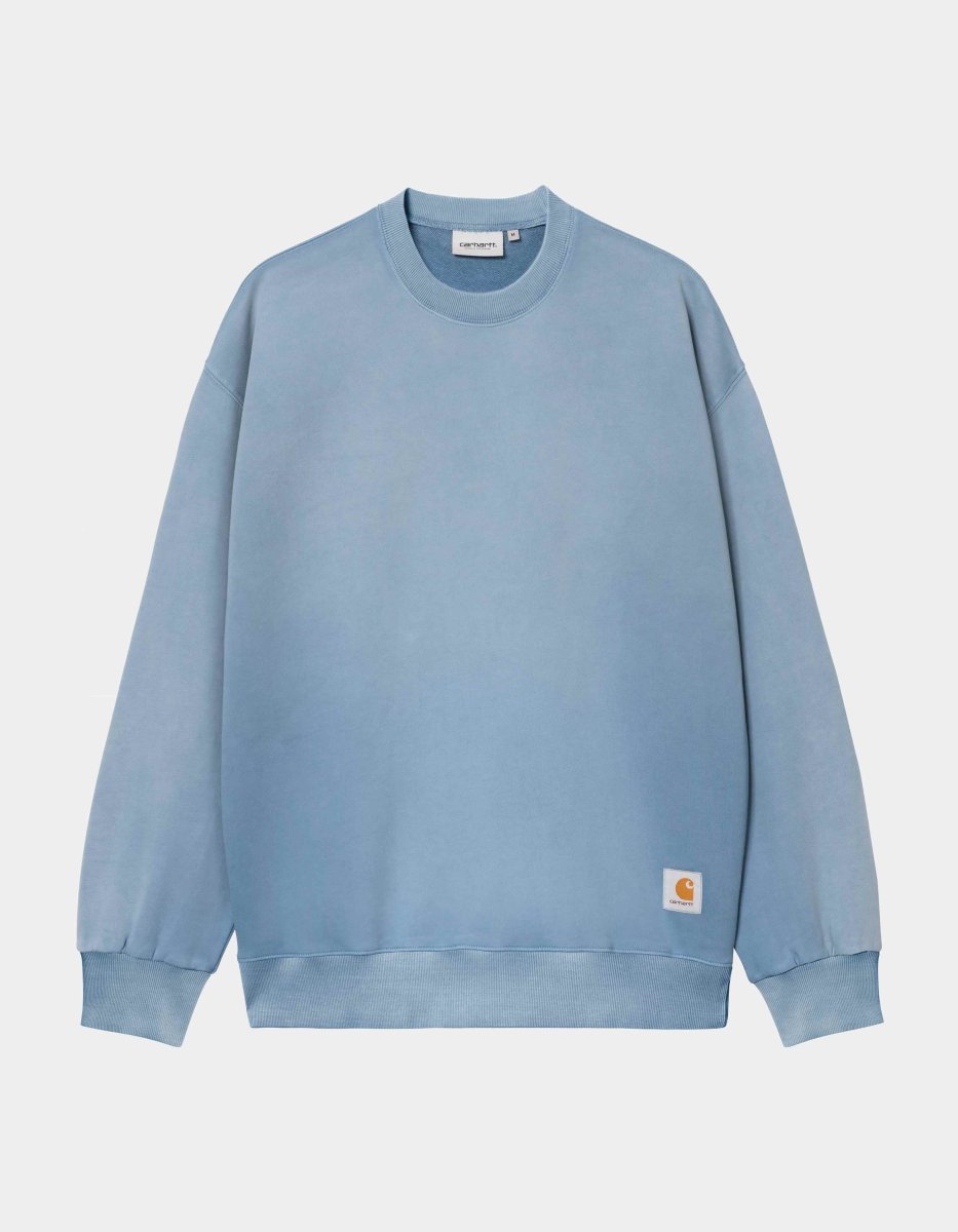 Sudadera Crew CARHARTT WIP HUDSON SWEAT - Sorrent - Imagen 5