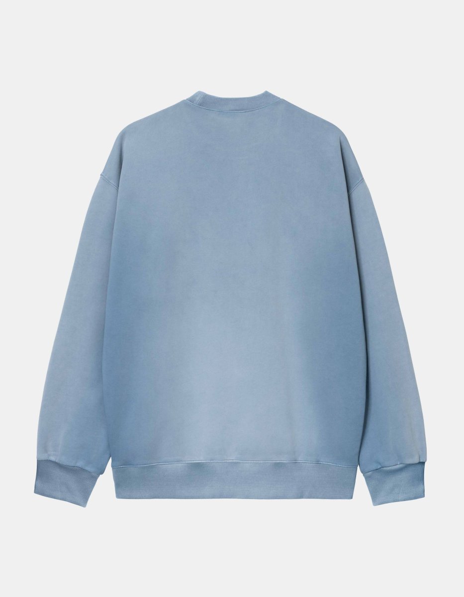 Sudadera Crew CARHARTT WIP HUDSON SWEAT - Sorrent - Imagen 6