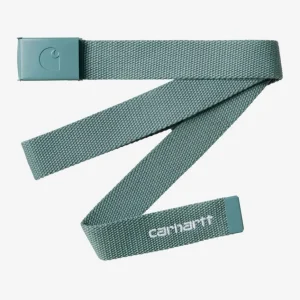 Cinturón CARHARTT WIP C-LOGO TONAL - Silver Pine / White