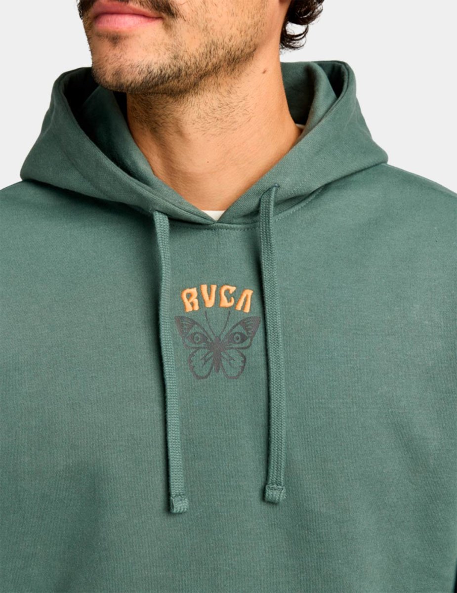 Sudadera Capucha RVCA BUTTERFLY POST - Lauren Wreath - Imagen 5