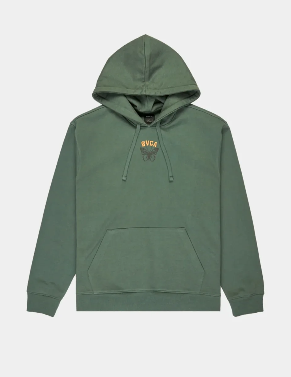 Sudadera Capucha RVCA BUTTERFLY POST - Lauren Wreath - Imagen 7