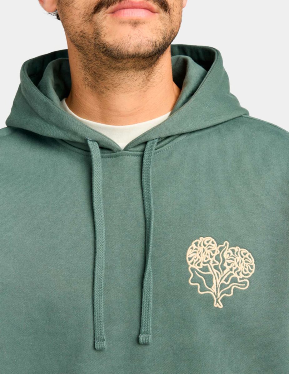 Sudadera Capucha RVCA BUTTERFLY POST - Lauren Wreath - Imagen 4
