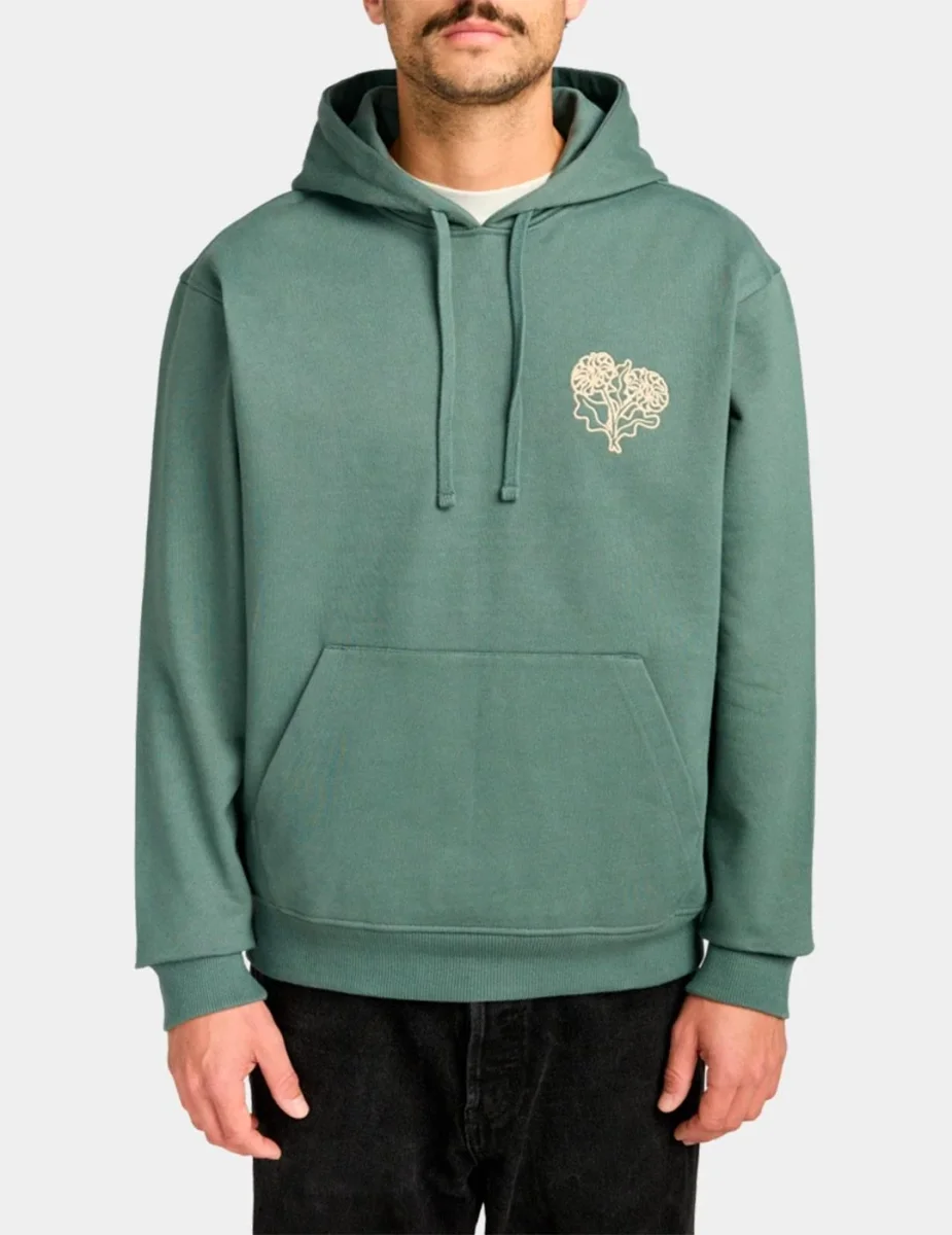 Sudadera Capucha RVCA FLOWER BALANCE - Lauren Wreath