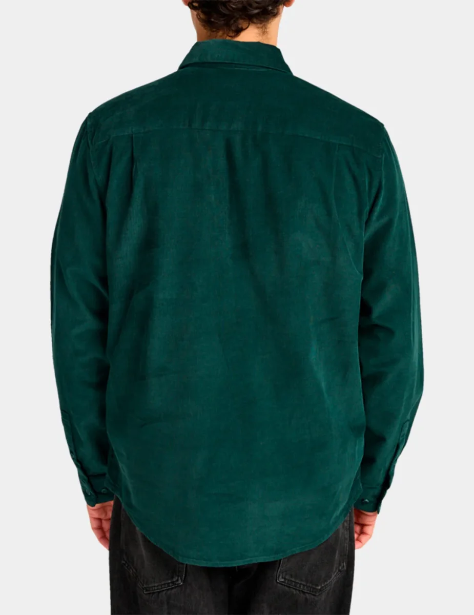 Camisa RVCA FREEMAN CORD II - Hunter Green - Imagen 4