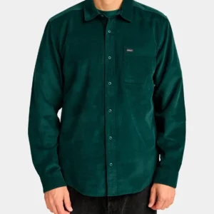 Camisa RVCA FREEMAN CORD II - Hunter Green