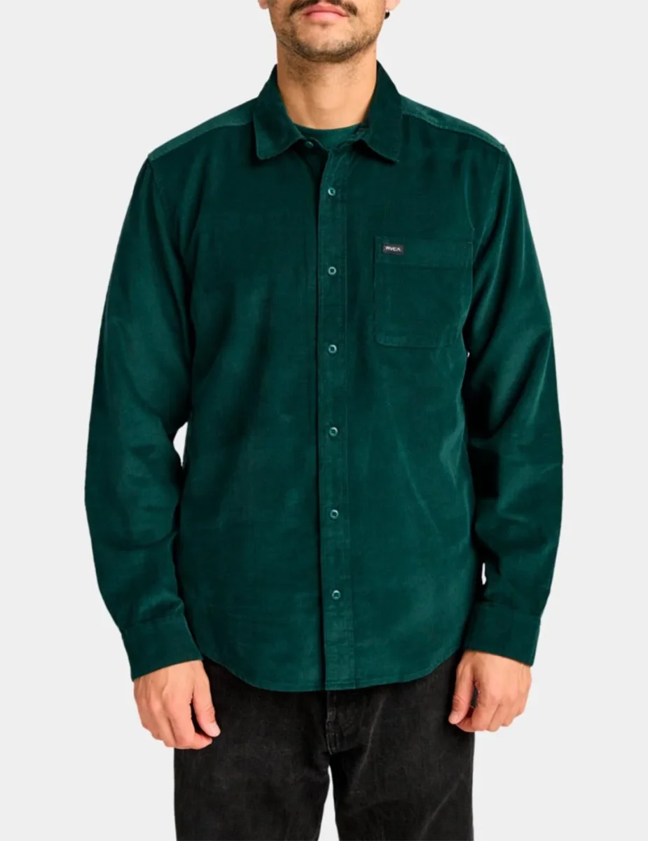 Camisa RVCA FREEMAN CORD II - Hunter Green