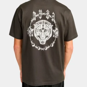 Camiseta RVCA DOUBLE TROUBLE - Pirate Black