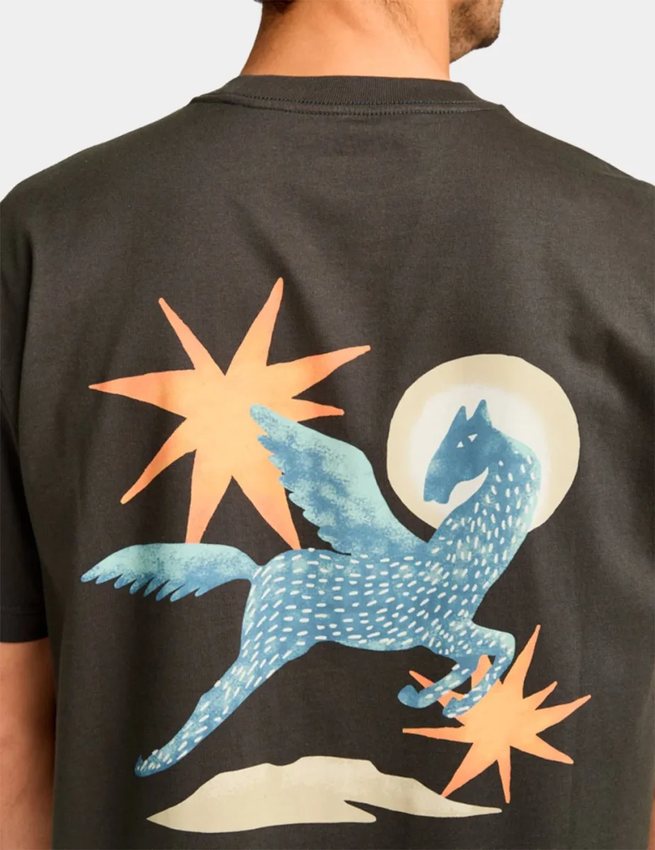 Camiseta RVCA PEGASUS - Pirate Black - Imagen 5