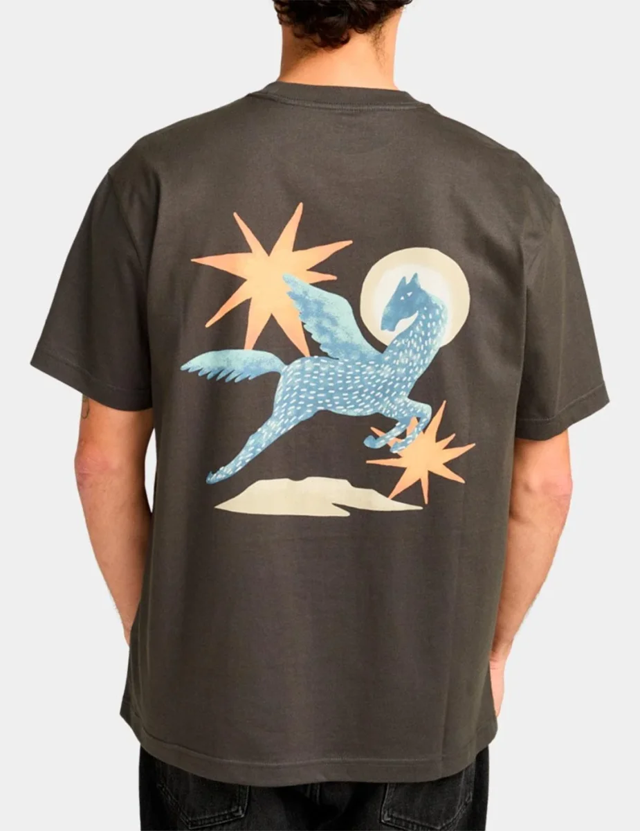 Camiseta RVCA PEGASUS - Pirate Black - Imagen 2