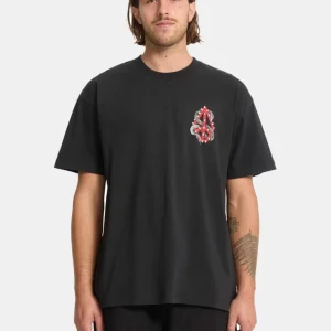 Camiseta VOLCOM SNAKE PEACE - Black