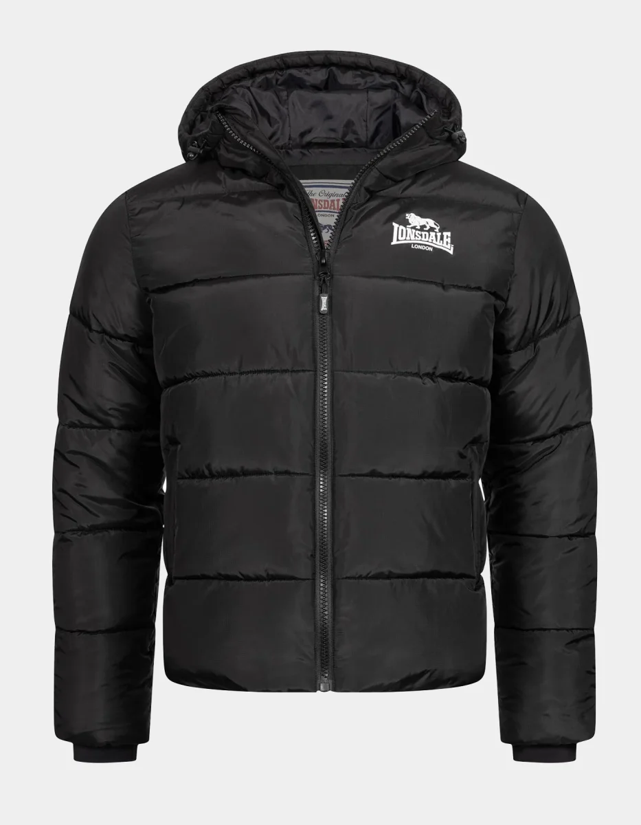 Cazadora LONSDALE TROVER - Black/White - Imagen 5