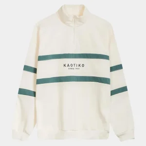 Sudadera Crew KAOTIKO BERWIN - Ivory/Heura