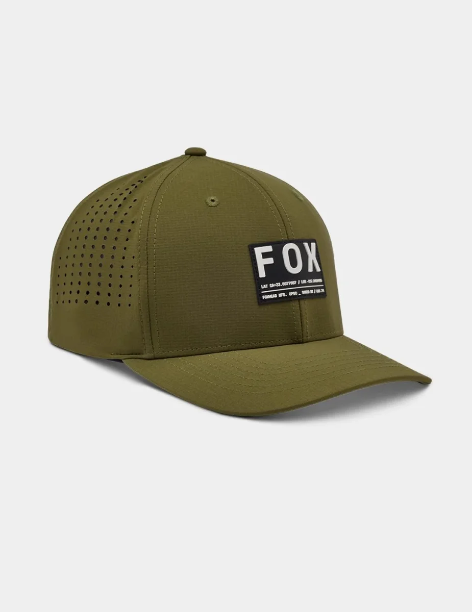 Gorra FOX NON STOP TECH FLEXFIT - Olive Green - Imagen 2