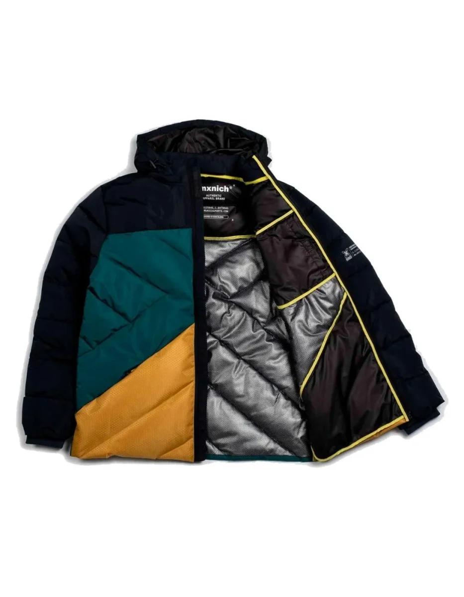 Cazadora MUNICH PUFFER CLOUD - Multicolor Mustard