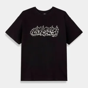 Camiseta GRIMEY THE SHELTER THROW UP - Black