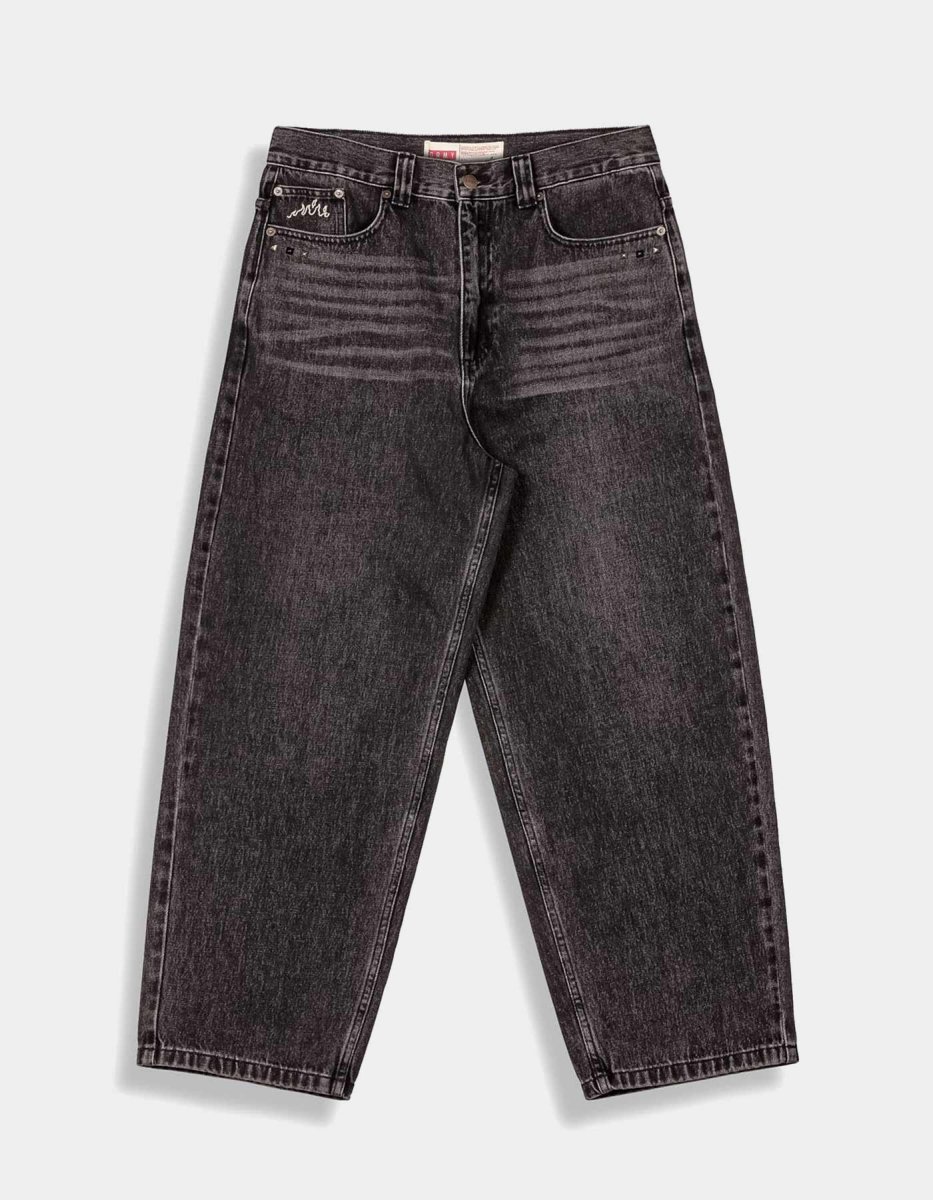 Pantalón GRIMEY ROYAL PAW BIG BOY DNM - Washed Black - Imagen 3