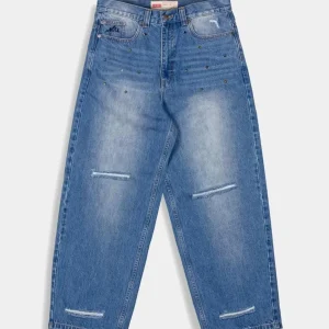 Pantalón GRIMEY ROYAL PAW BIG BOY DNM - Washed Blue