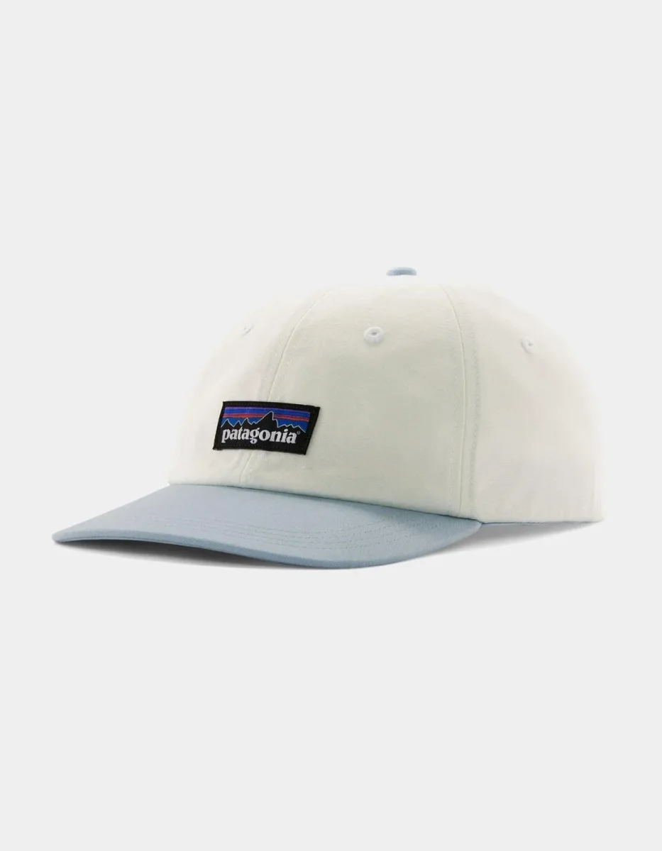 Gorra PATAGONIA P-6 LABEL TRAD - Birch White/Fleck Blue