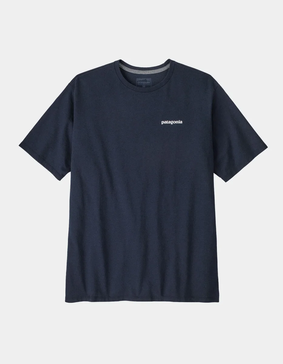 Camiseta PATAGONIA P-6 LOGO RESPONSIBILI - New Navy - Imagen 4