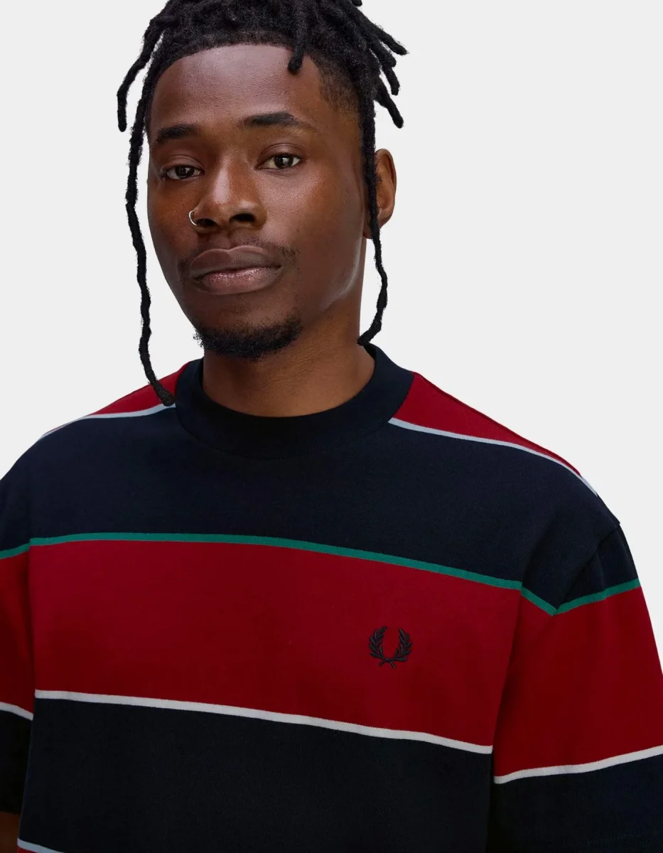 Camiseta Fred Perry M1749 - Navy - Imagen 6