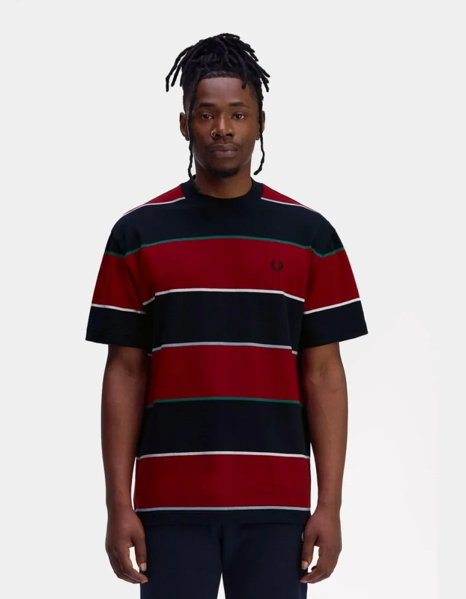 Camiseta Fred Perry M1749 - Navy - Imagen 2