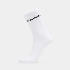 Calcetines CARHARTT WIP LINK - White / Black