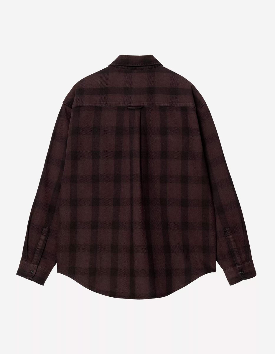 Camisa CARHARTT WIP EDMANDS - Natural / Palisander - Imagen 3