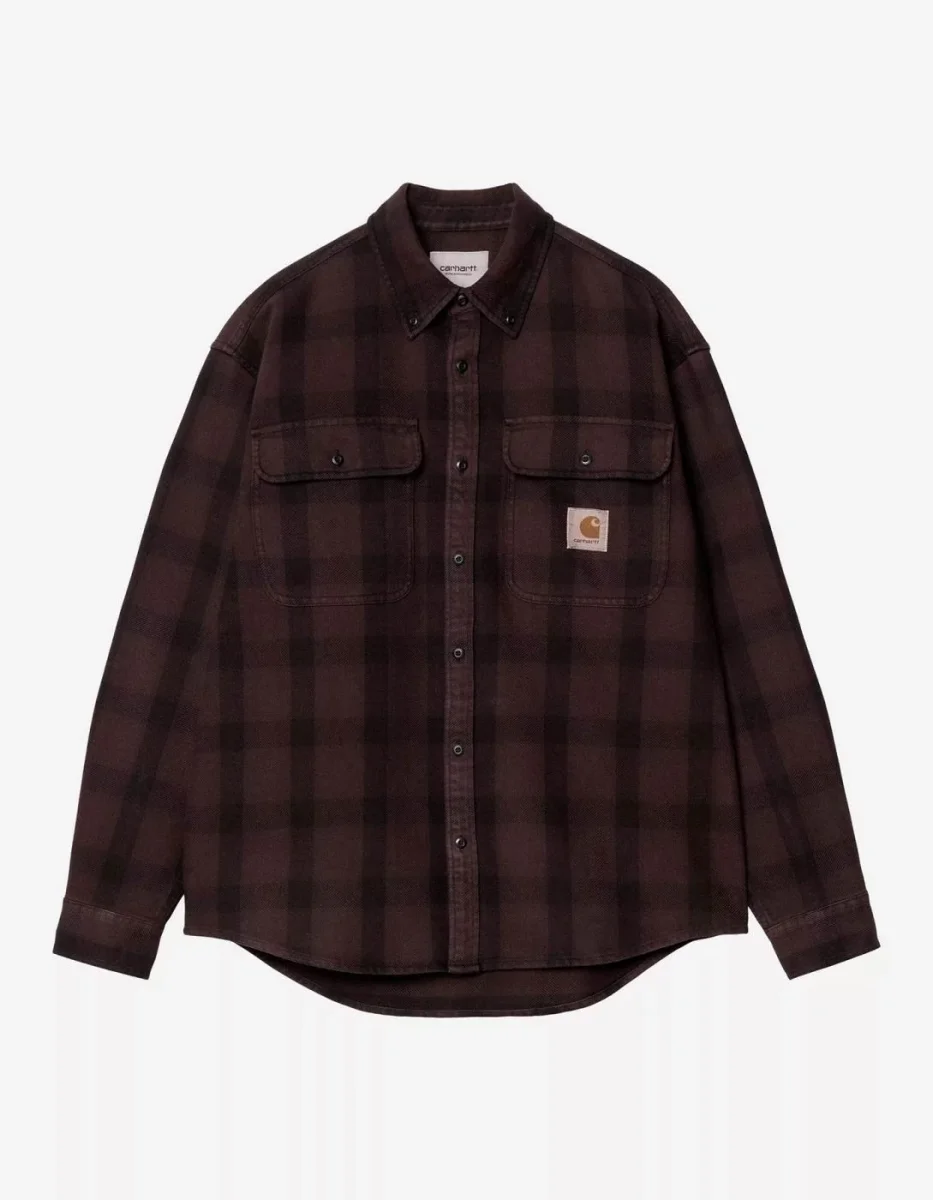 Camisa CARHARTT WIP EDMANDS - Natural / Palisander
