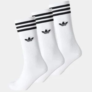 Calcetines Adidas 3 STRIPES CREW (Pack 3) - White/White/W